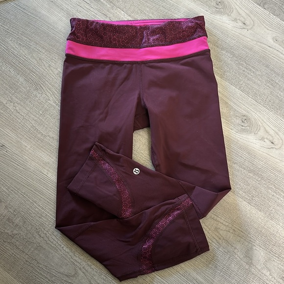 lululemon athletica Pants - Lululemon Burgundy Leggings